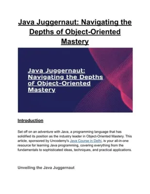  Effective Java -  The Symphony of Clean Code and Object-Oriented Mastery!