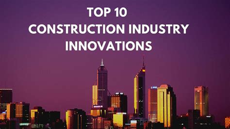  Introducing 'Innovations In Construction Technology,' A Practical Guide For Modern Architects And Engineers!